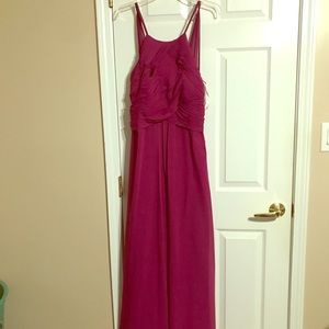 Pink/Purple Maxi/bridesmaid dress